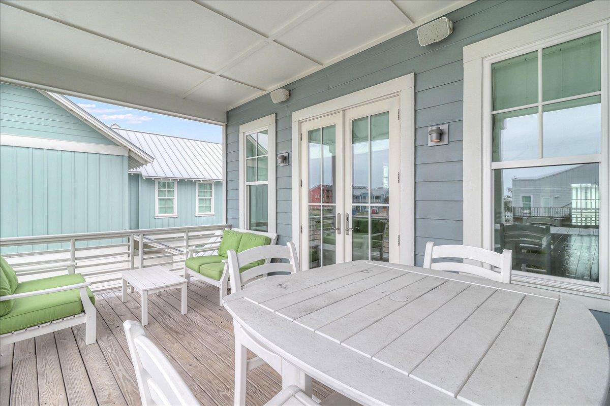 Back Balcony, 2nd Floor