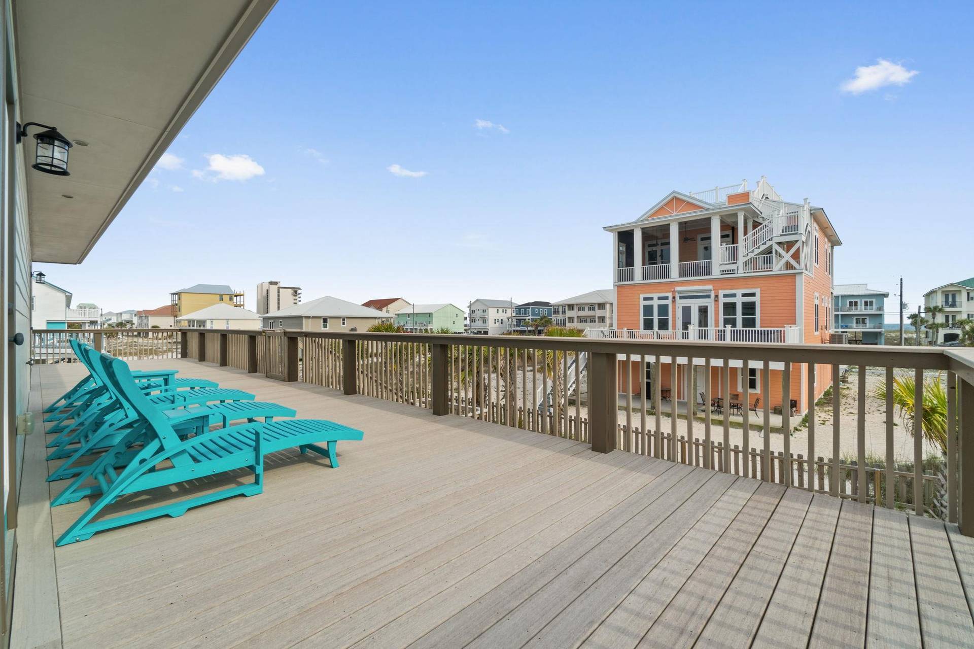 Rear Deck Loungers