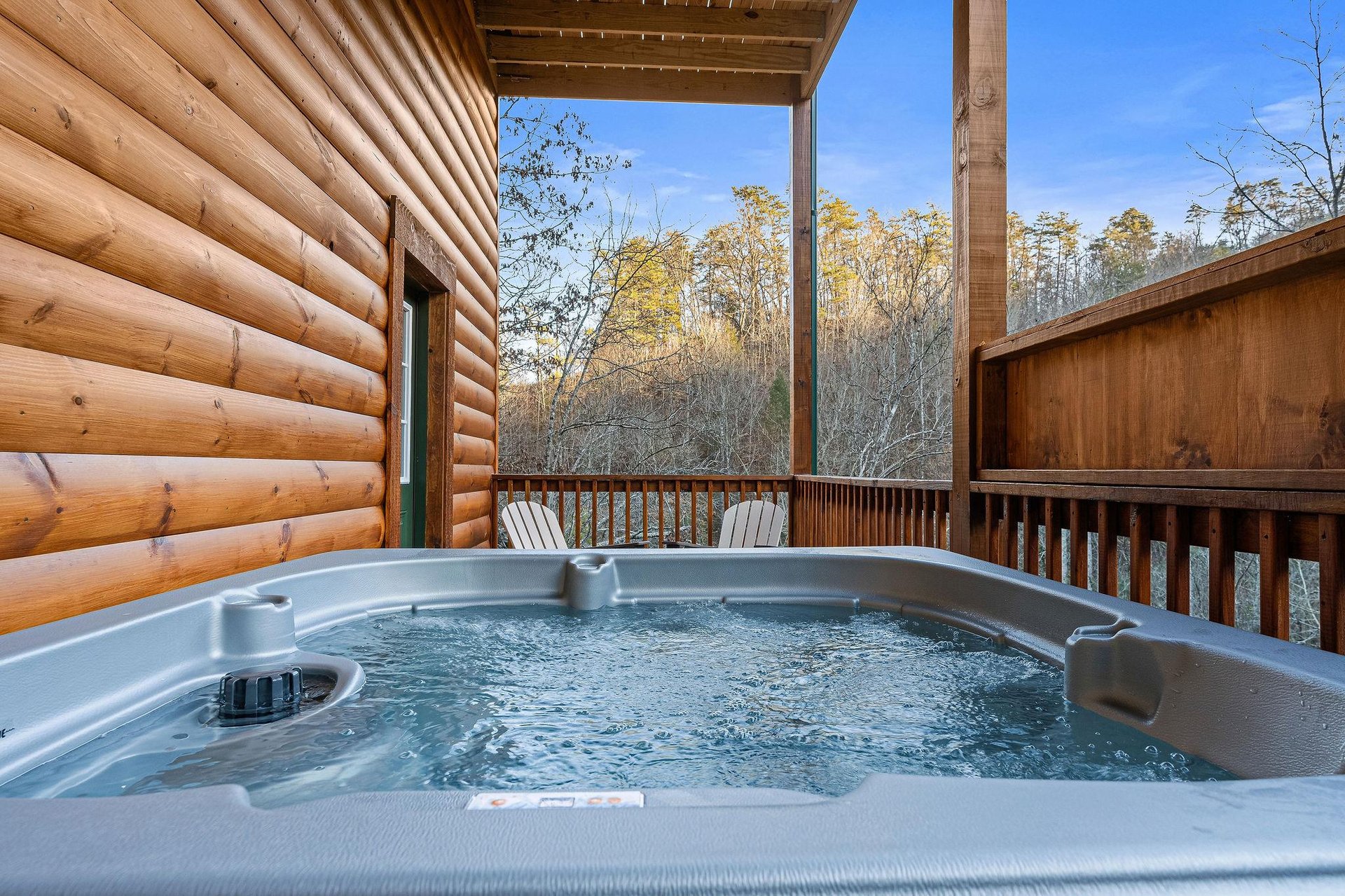 Hot Tub with Mountain View