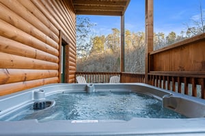 Hot Tub with Mountain View