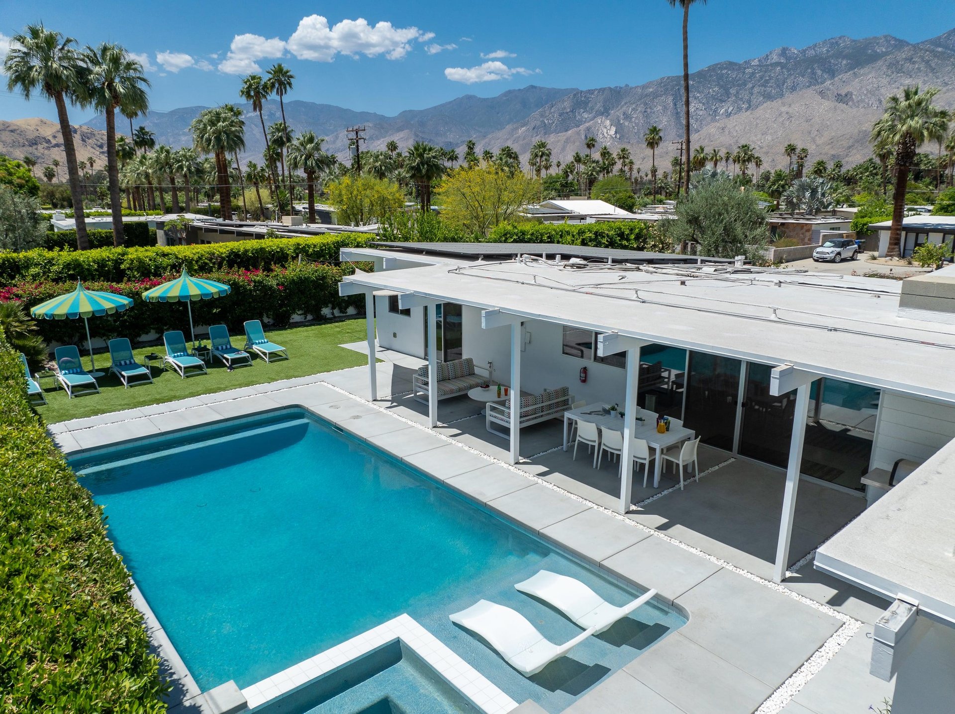 Spend all your time by the pool