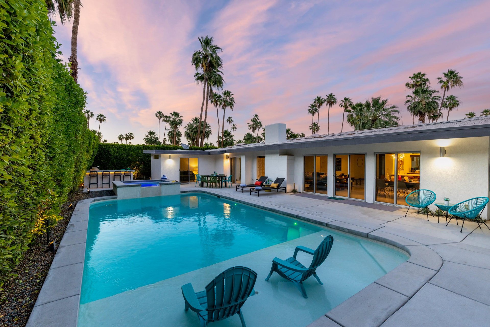 Additional shots of the beautiful pool, spa, and patio