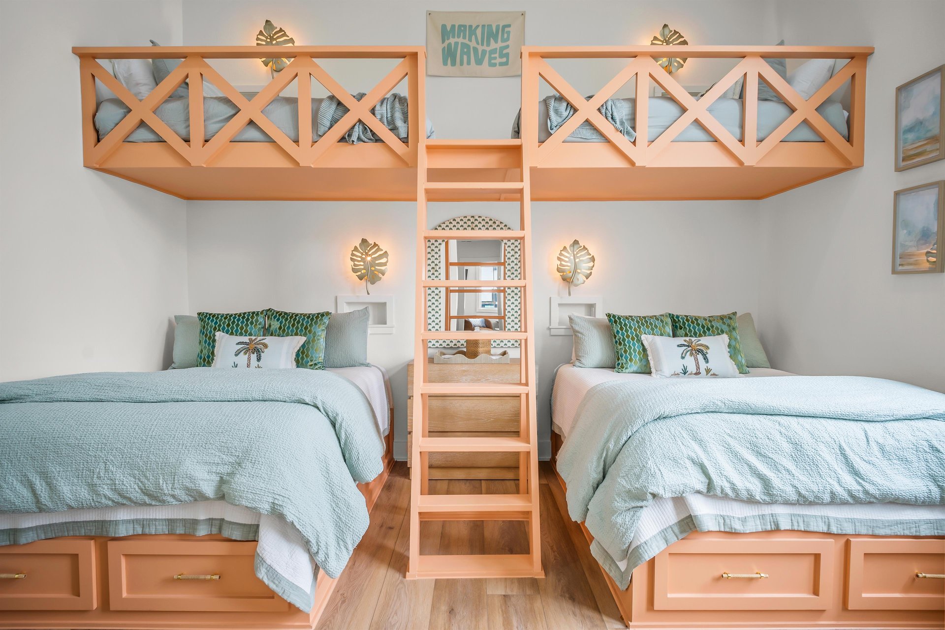Twin Over Queen Bunk Bedroom, 1st Floor