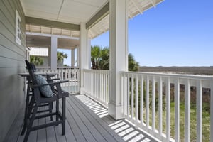Balcony off of Primary Bedroom, 2nd Floor