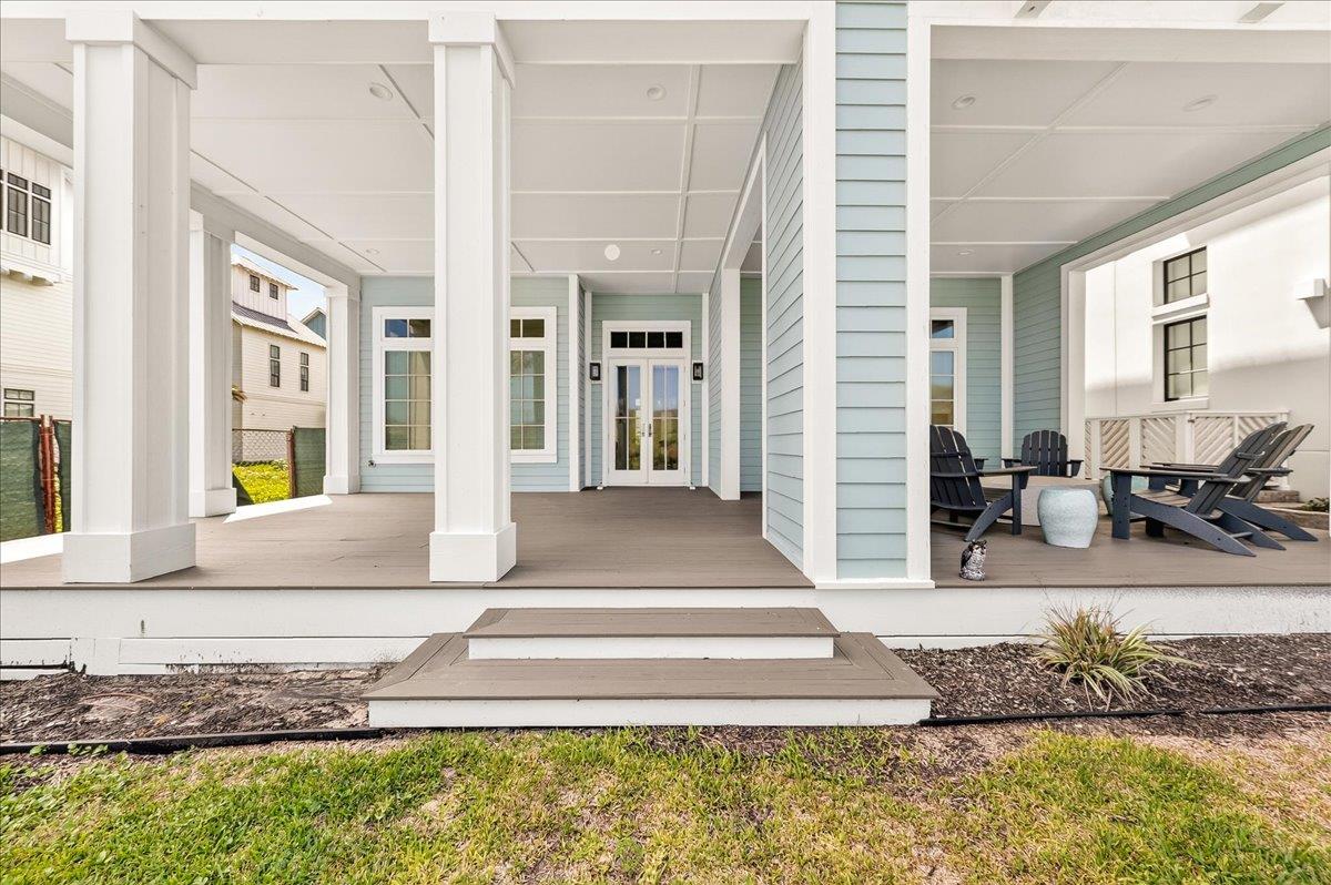 1st Floor, Back Porch
