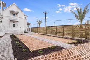 Shared Bocce Ball Court