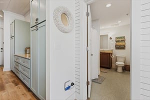 Shared Bathroom Entrance