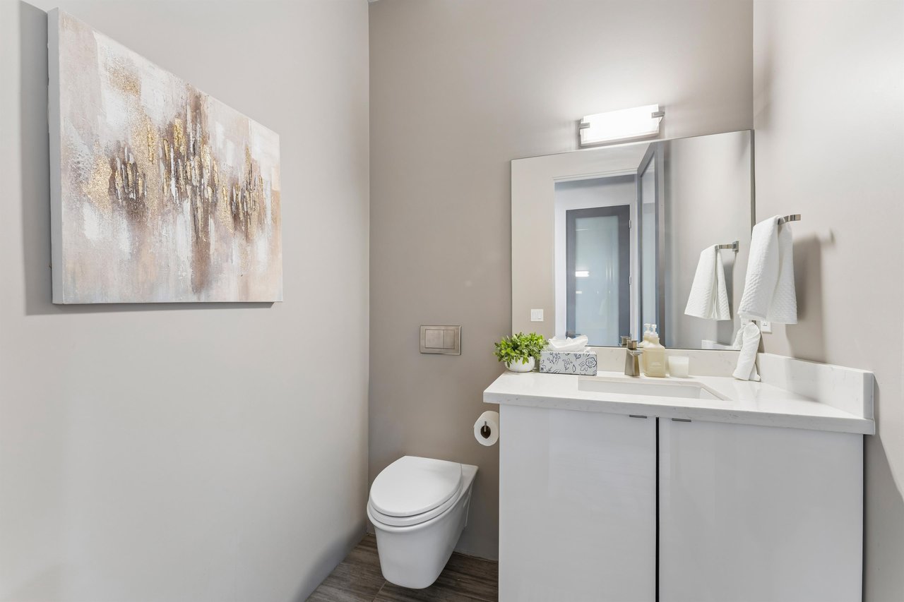 Half bathroom.