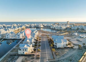 Aerial View, Location