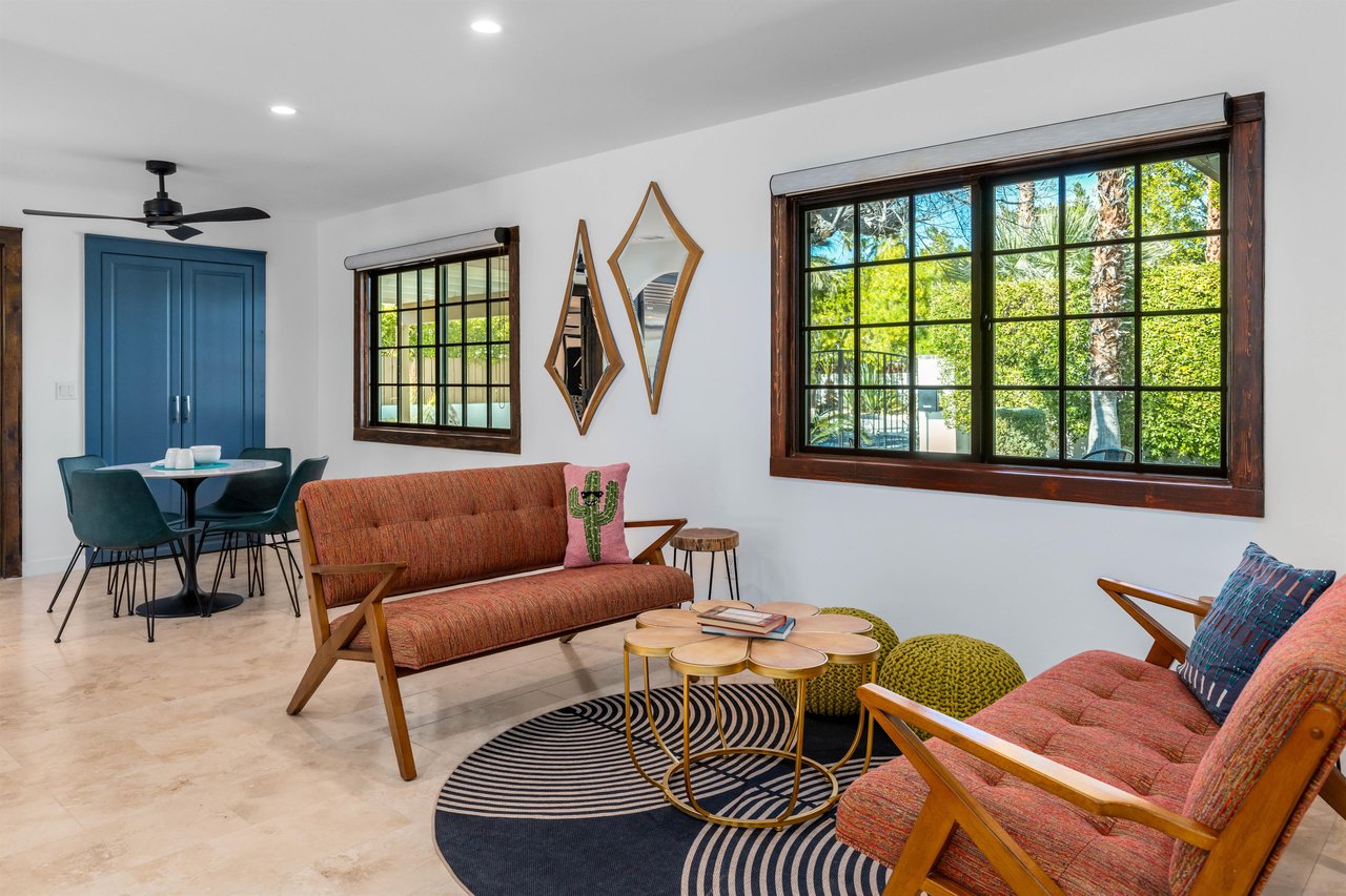 Tons of interior lounge areas