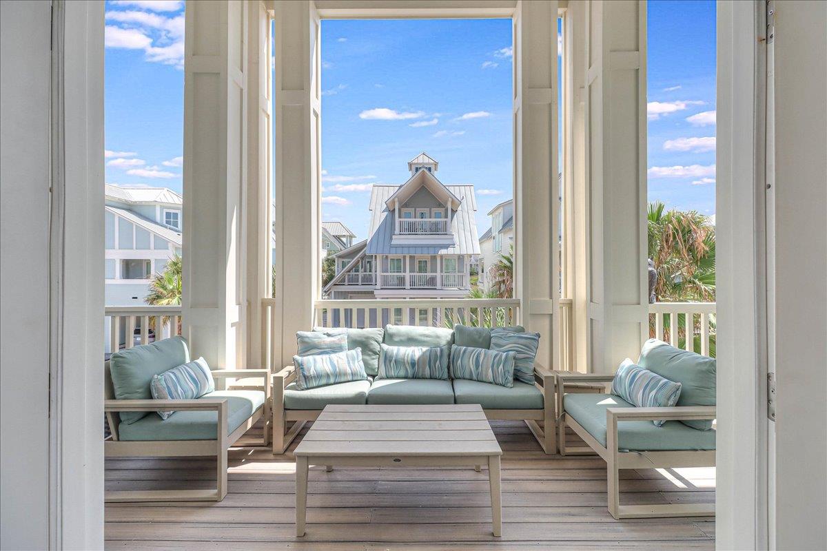 2nd Floor, Living Area Balcony