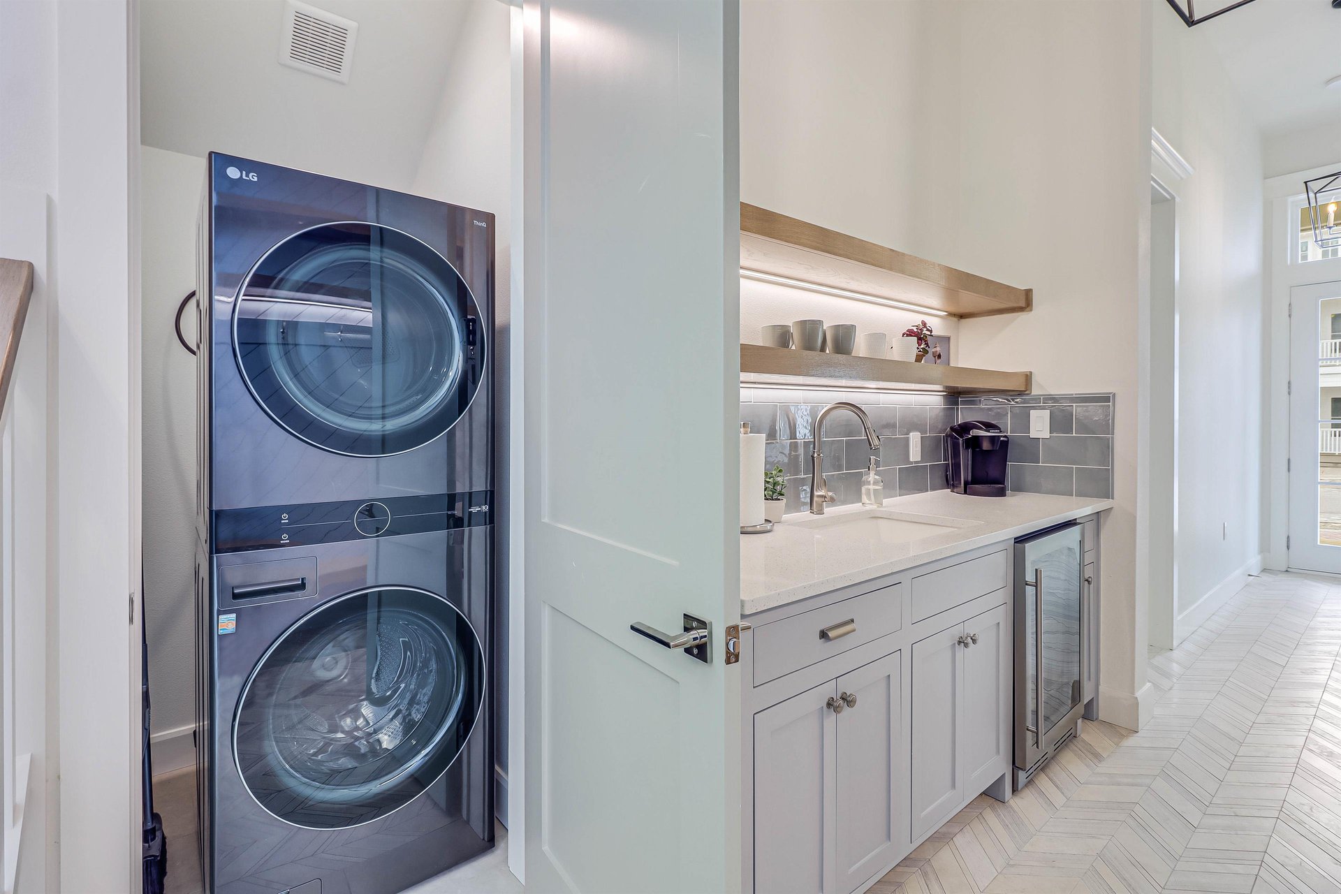Laundry Closet, 1st Floor