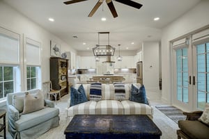 Living Room, Dining, Kitchen, 1st Floor