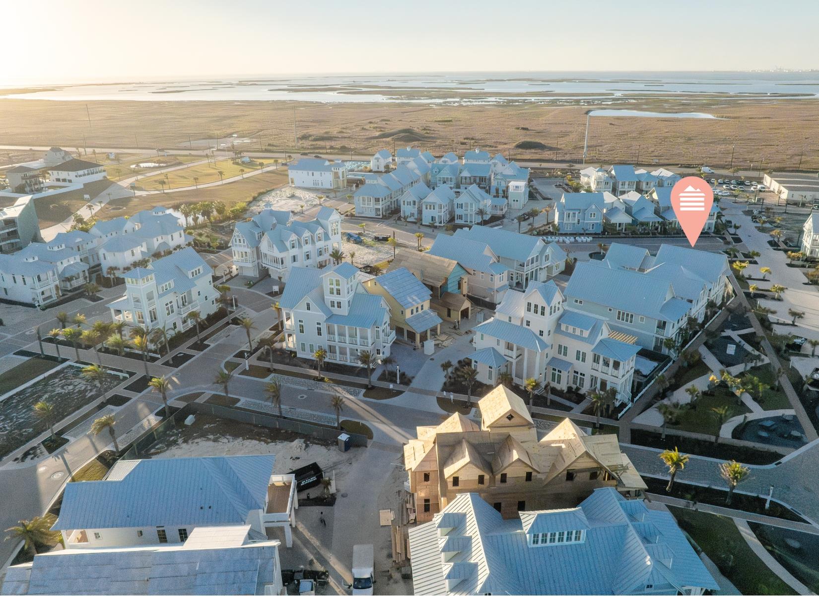 Aerial View, Location