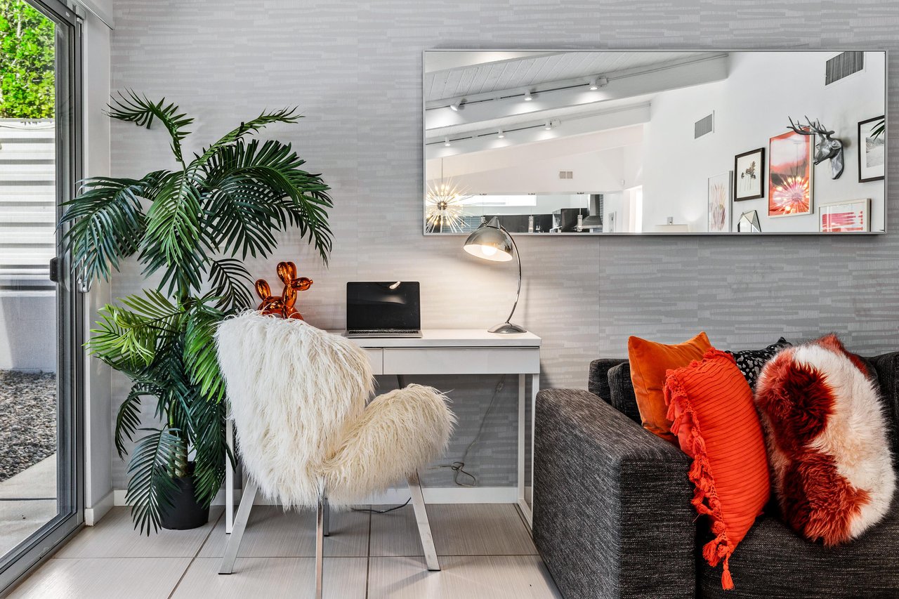 A cozy space to work from home