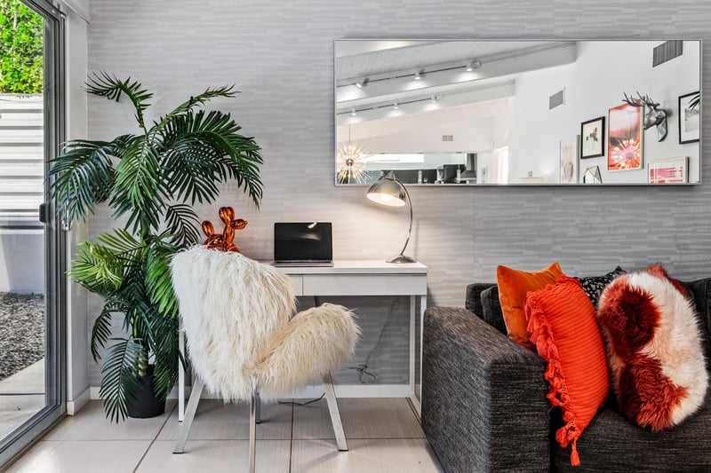 A cozy space to work from home