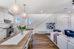 Kitchen, Living Area, 1st Floor