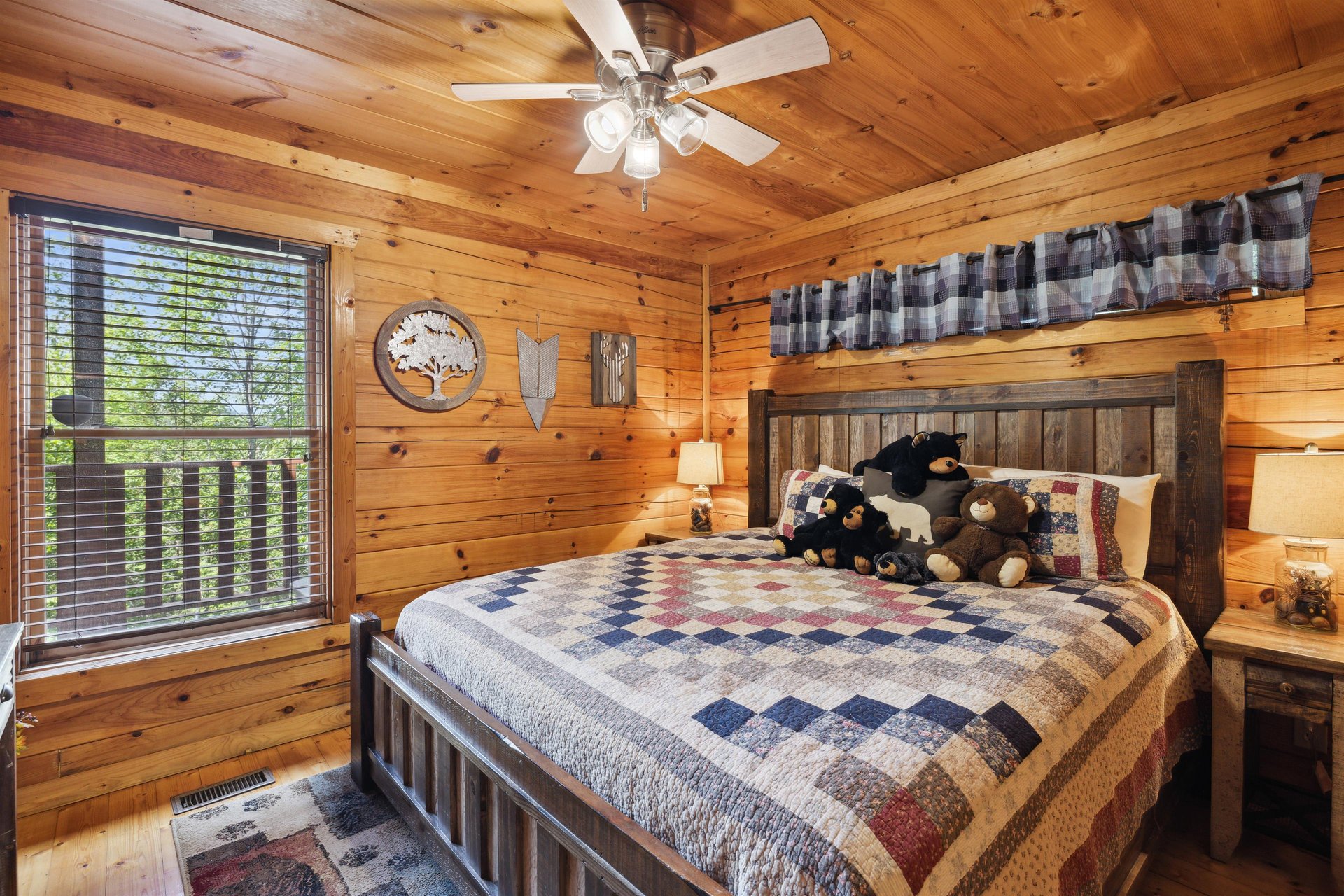 King bed