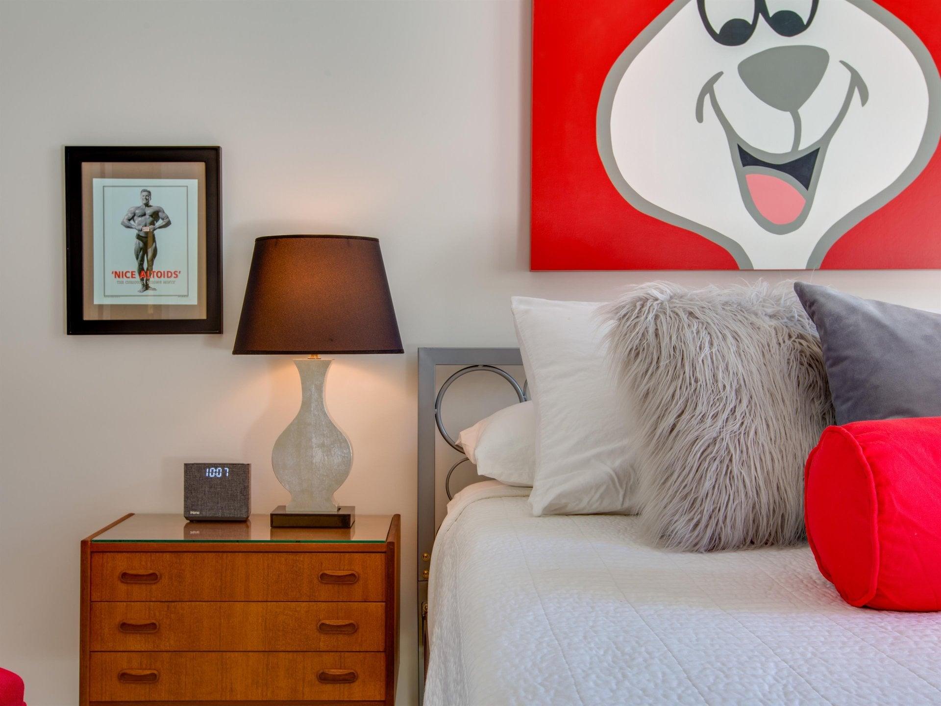 Fun bedroom