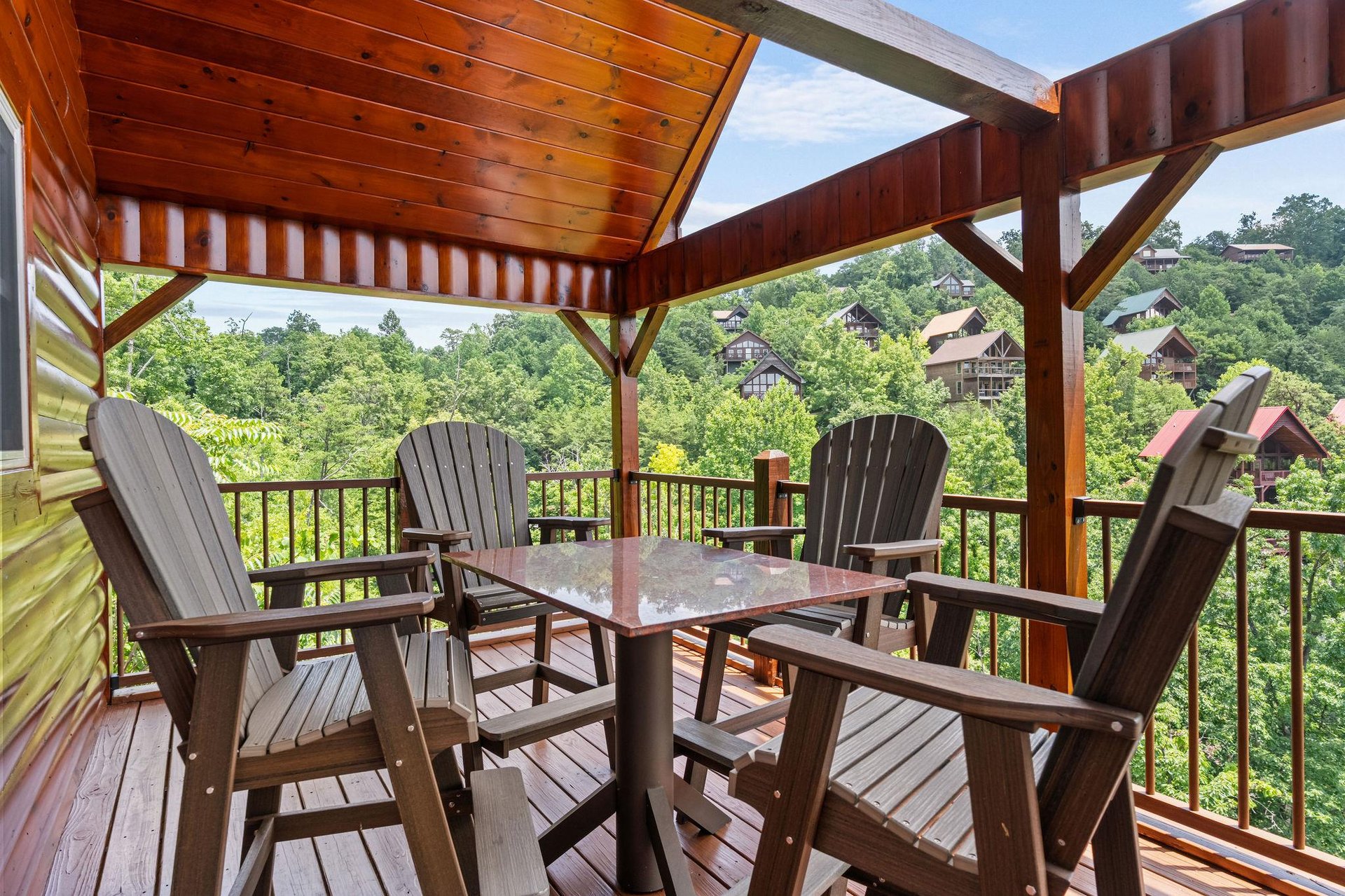 Outdoor table and chairs