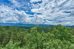 View from I Do Love Views cabin