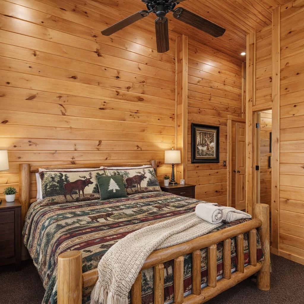 Primary Bedroom  King Upstairs