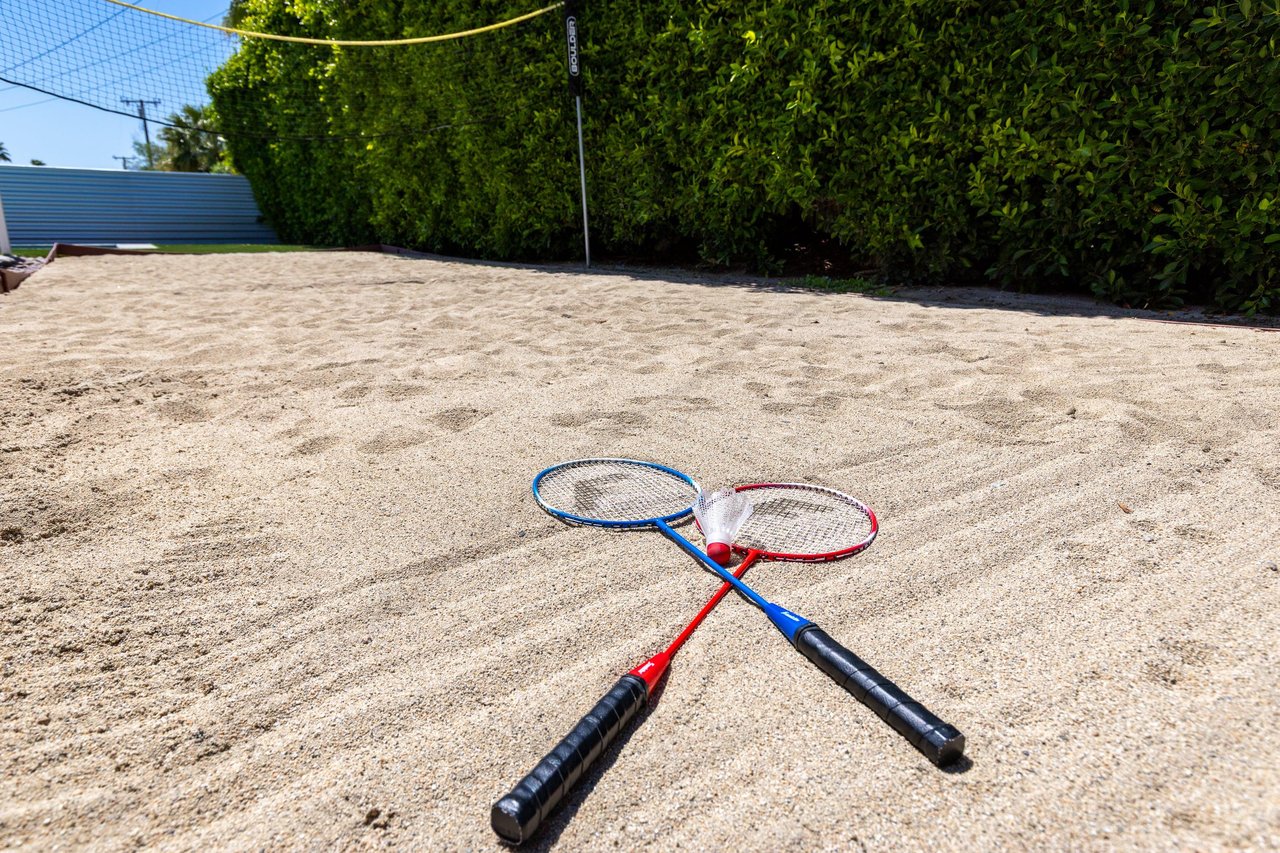 Badminton court