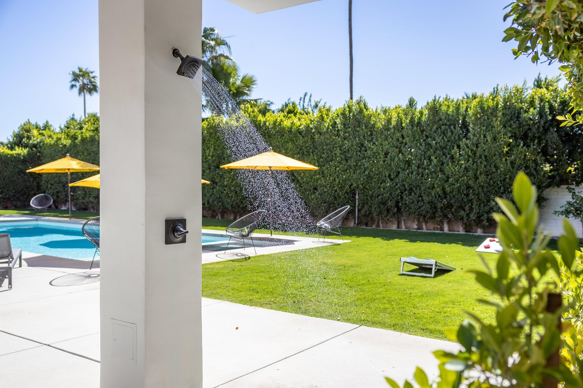Outdoor shower