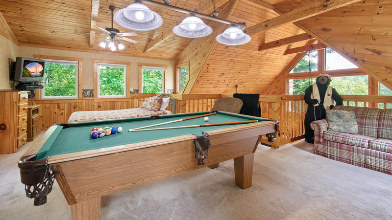 at hooked on bears a 2 bedroom cabin rental located in pigeon forge