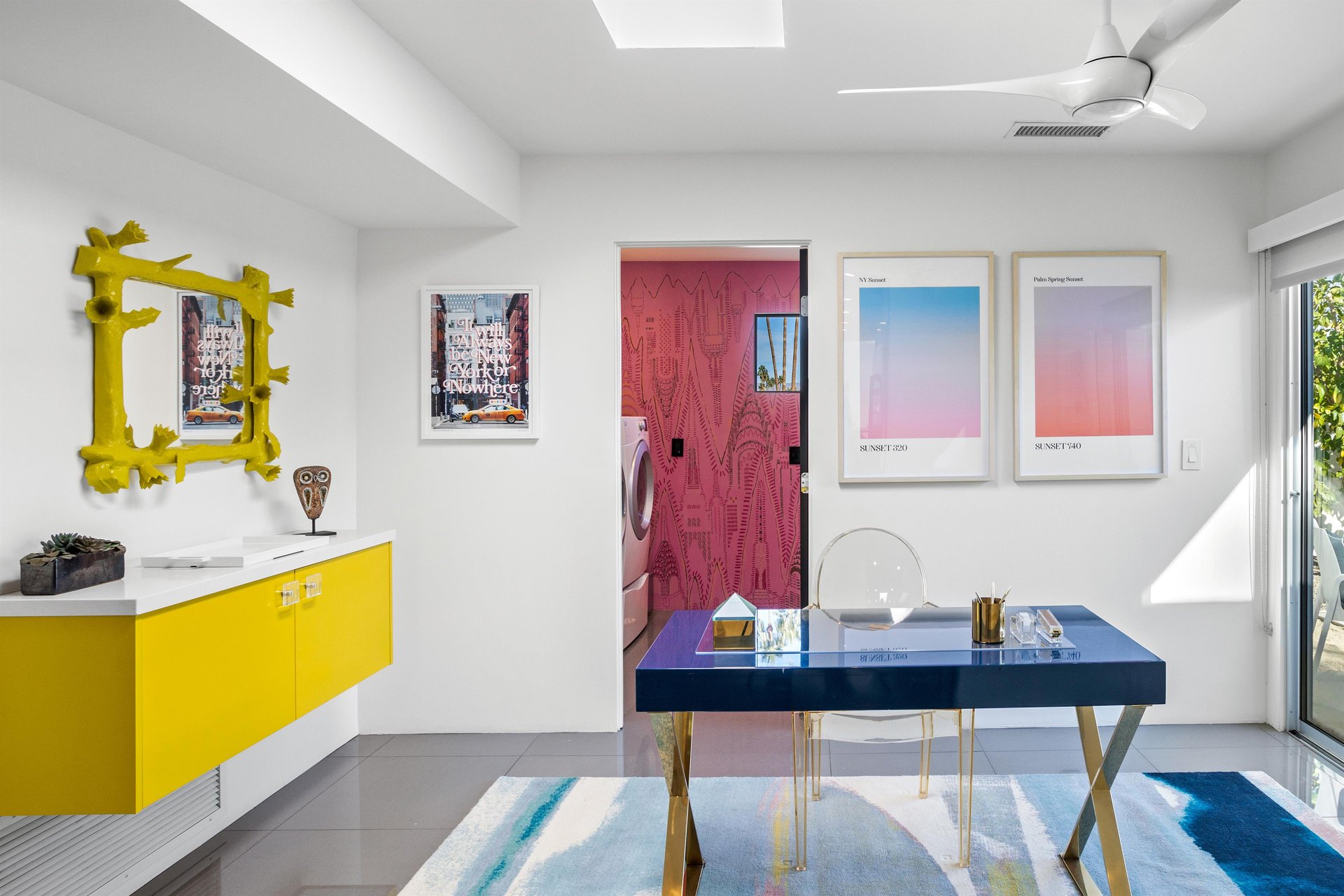 Highspeed internet and space to do some remote work