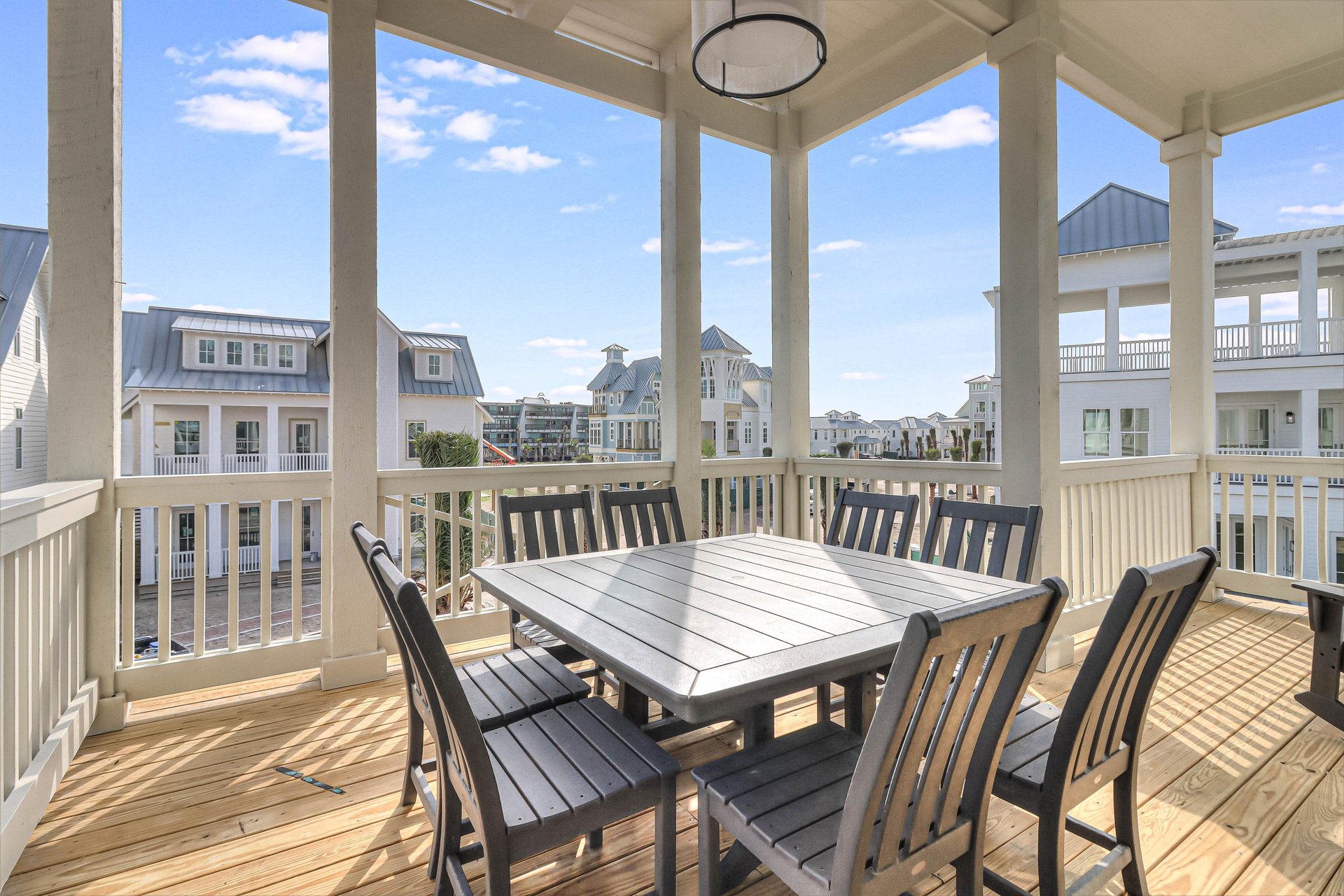 Front Balcony With Gulf Peeks, 2nd Floor