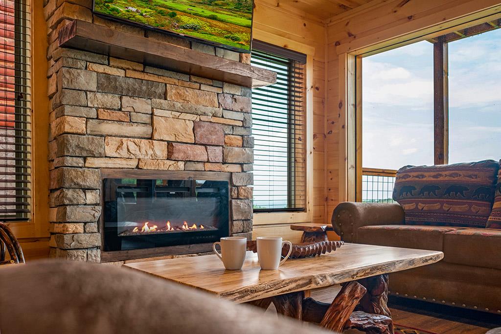 Living Room  Electric Fireplace