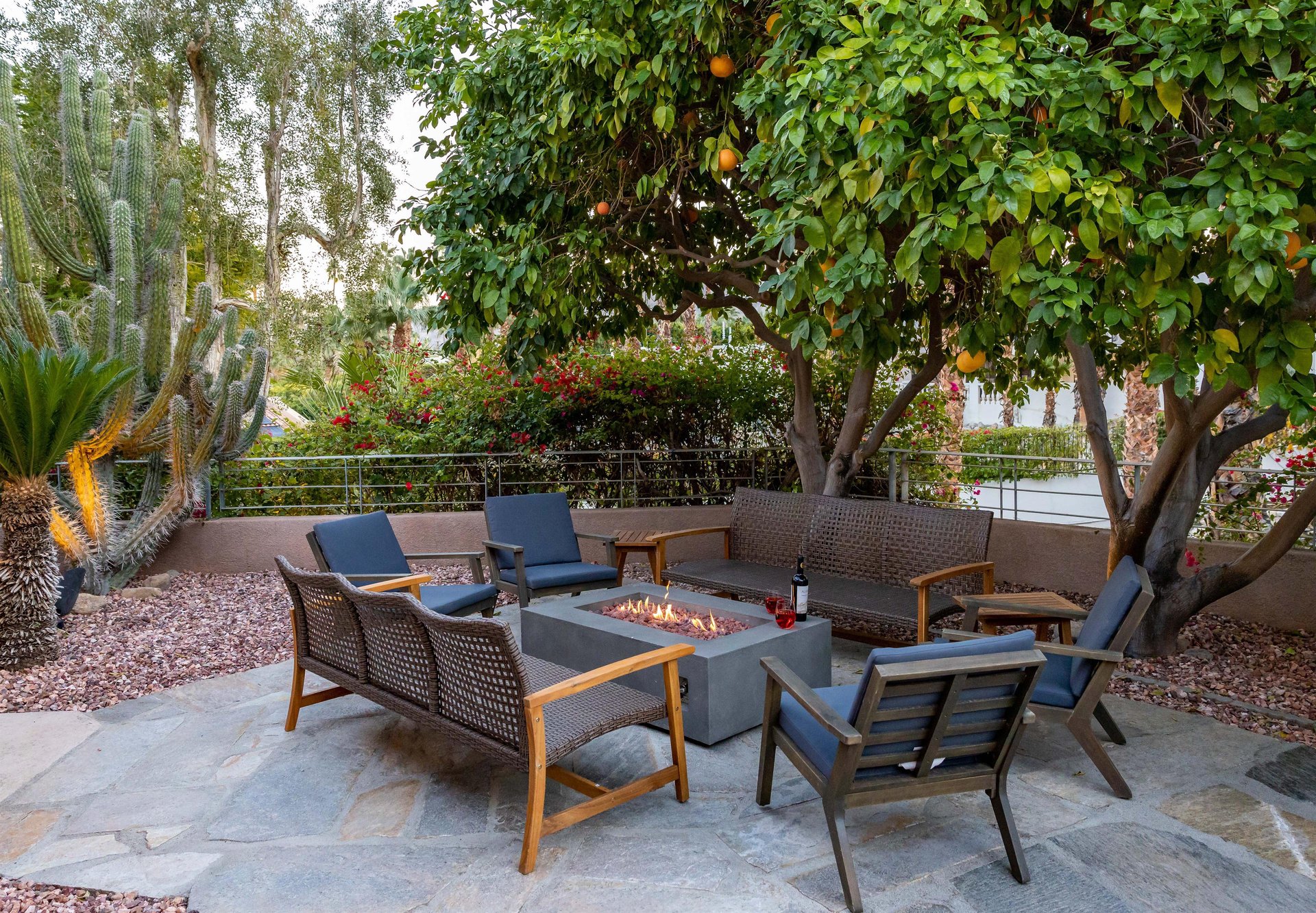 Curl up around the fire