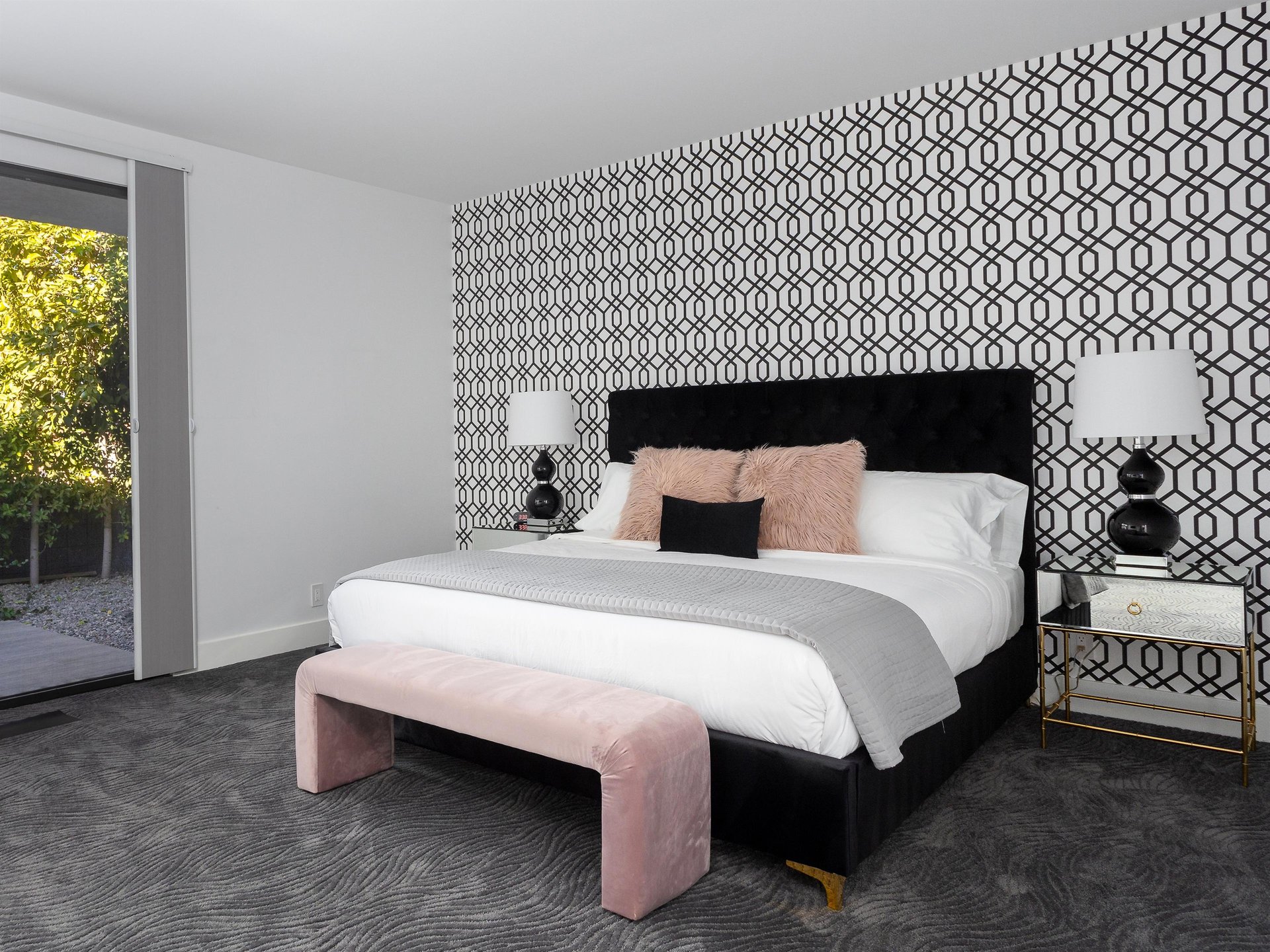 Stylish bedroom