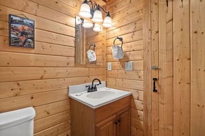 single vanity sink