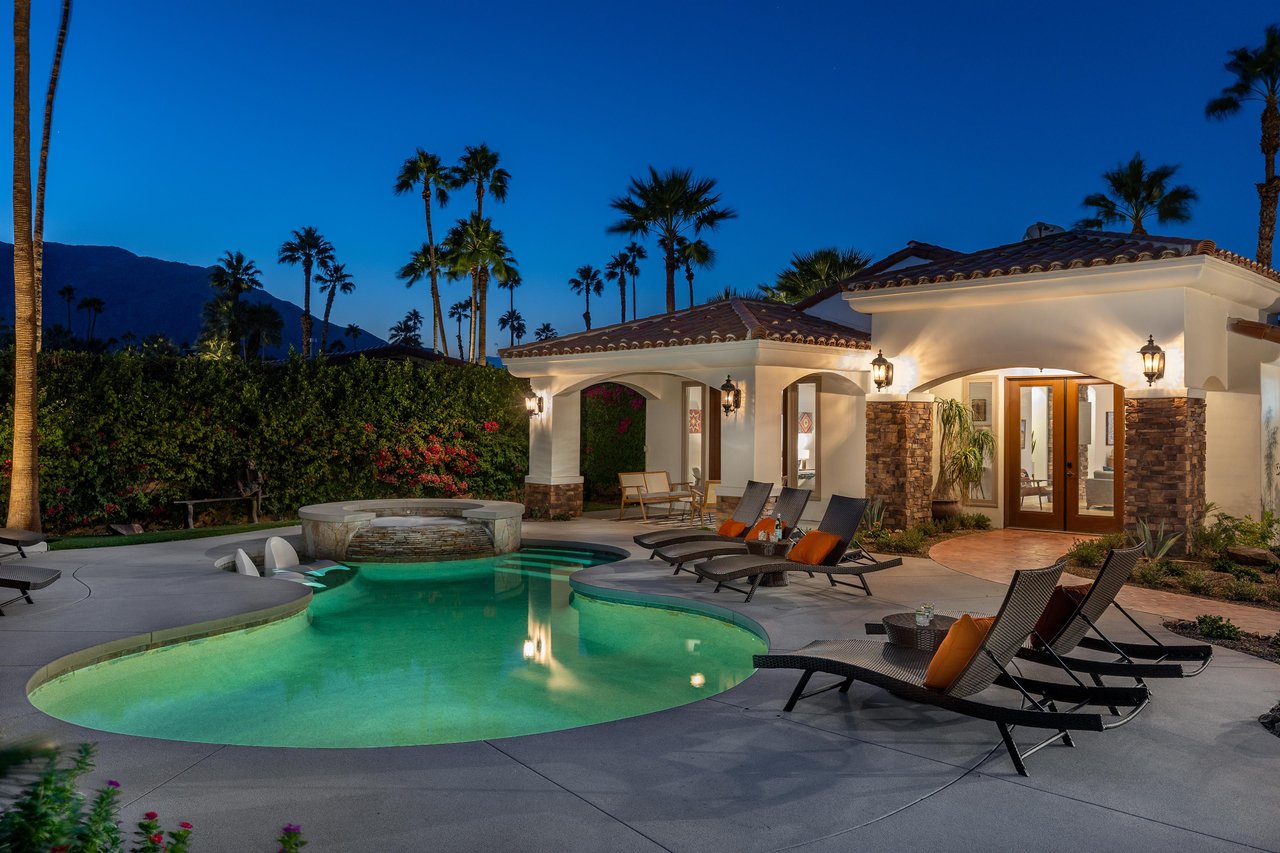 Spend your evenings by the pool