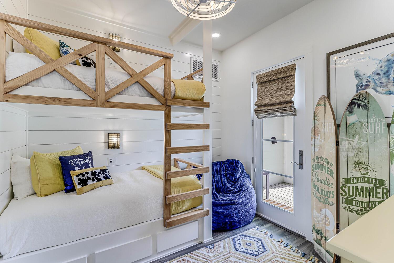 Open Bunk Area With LuvSac Lounger, 1st Floor