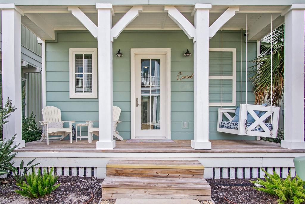 Porch off of Primary King Bedroom
