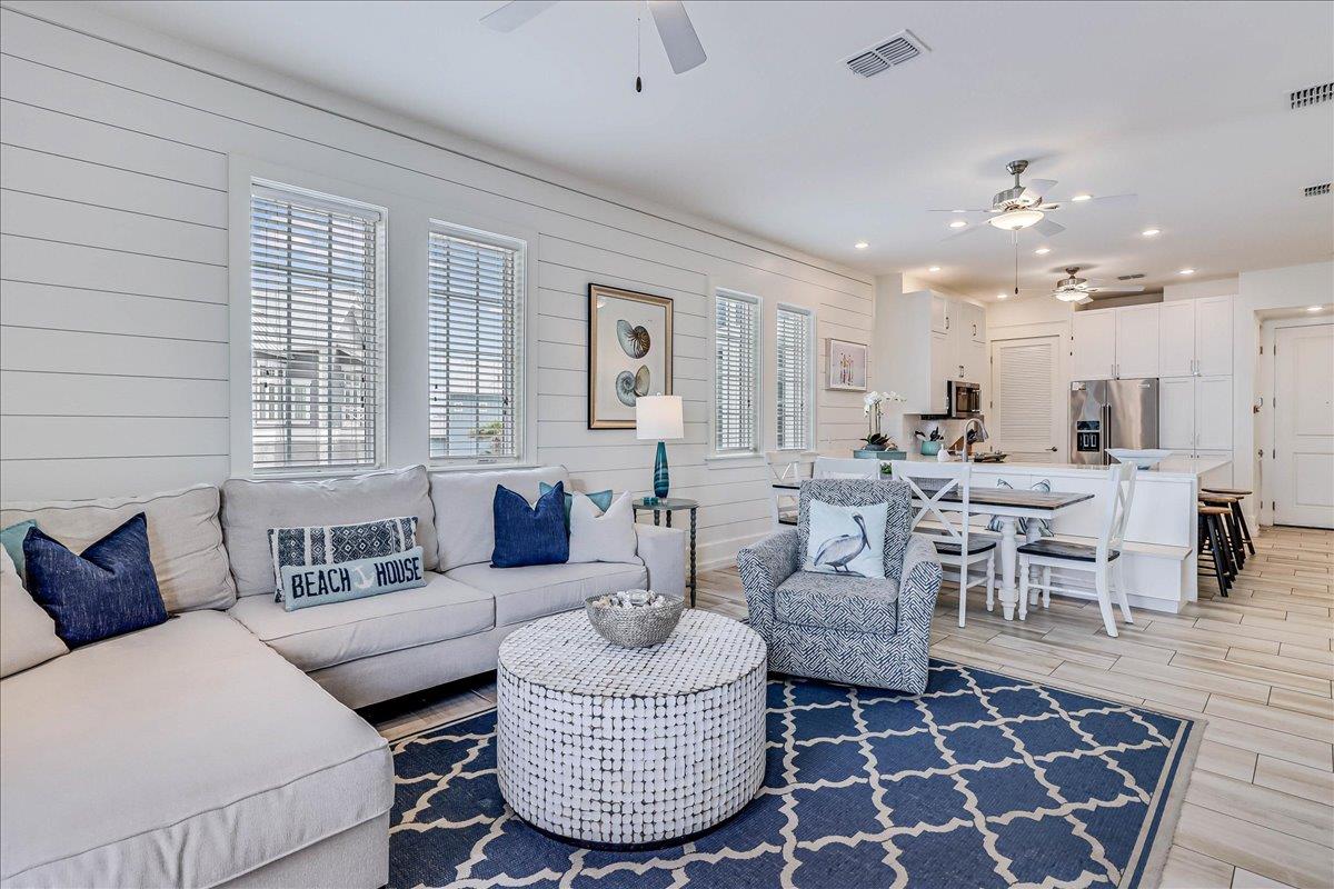 Living Room and Kitchen