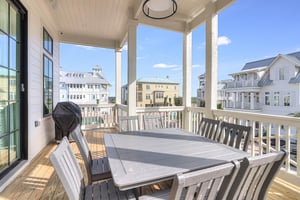 Front Balcony With Gulf Peeks, 2nd Floor