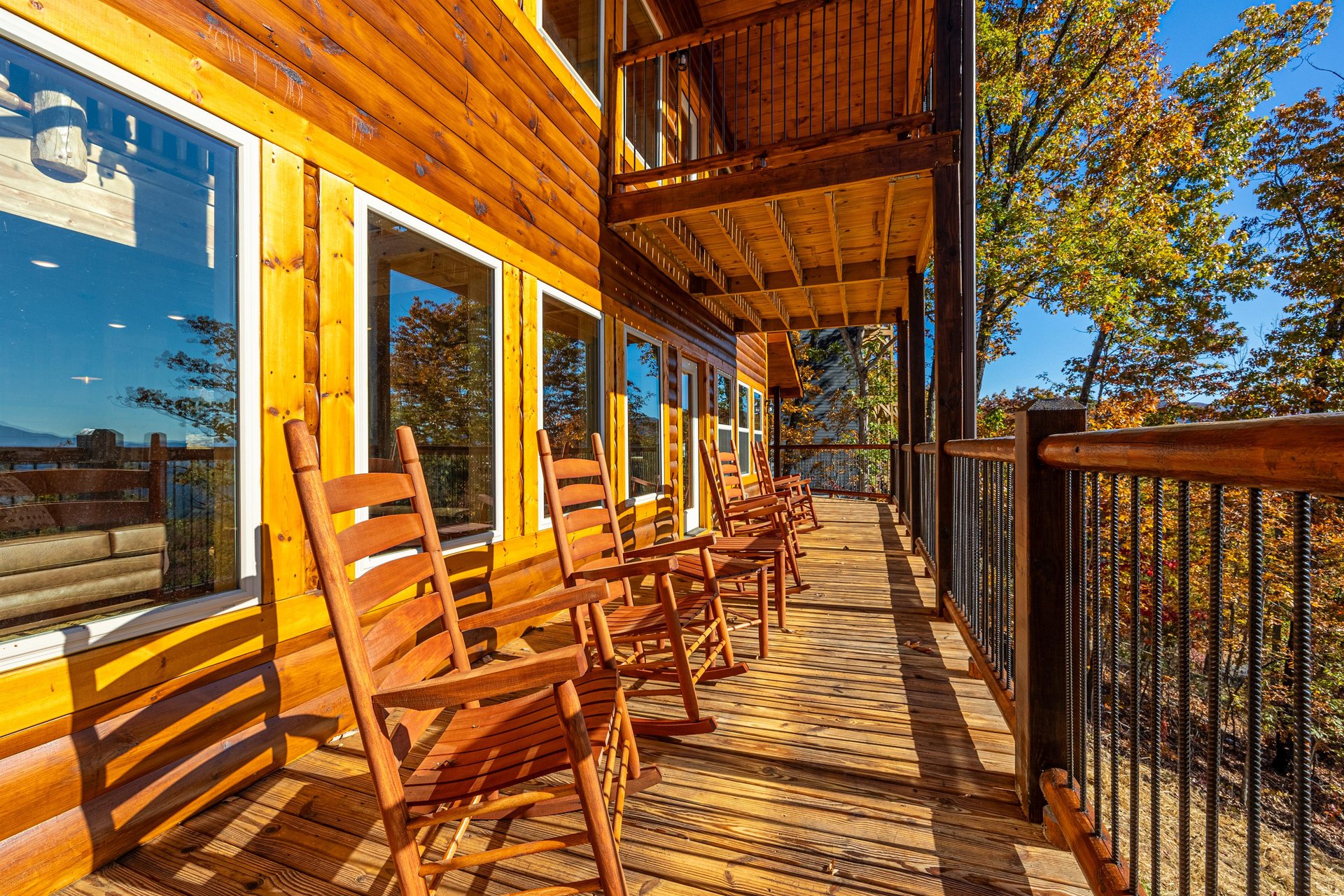 Entry level back porch