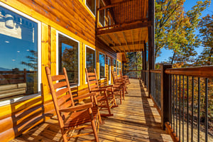 Entry level back porch