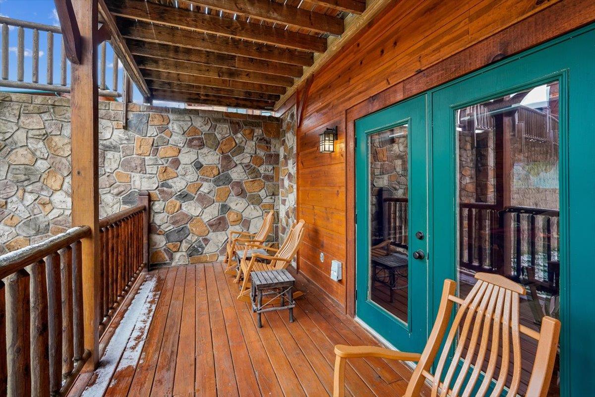 Bottom Deck in Winter