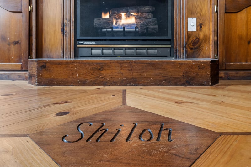 Living Room Fireplace Area