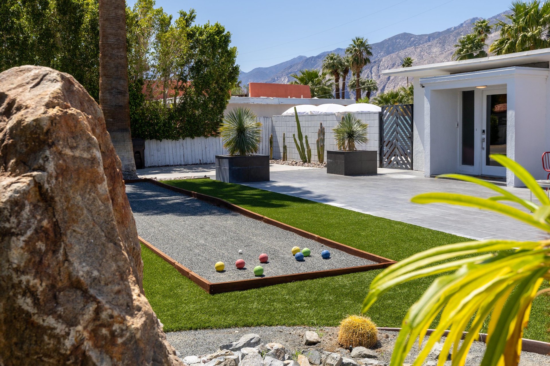Anyway for a game of Bocce Ball