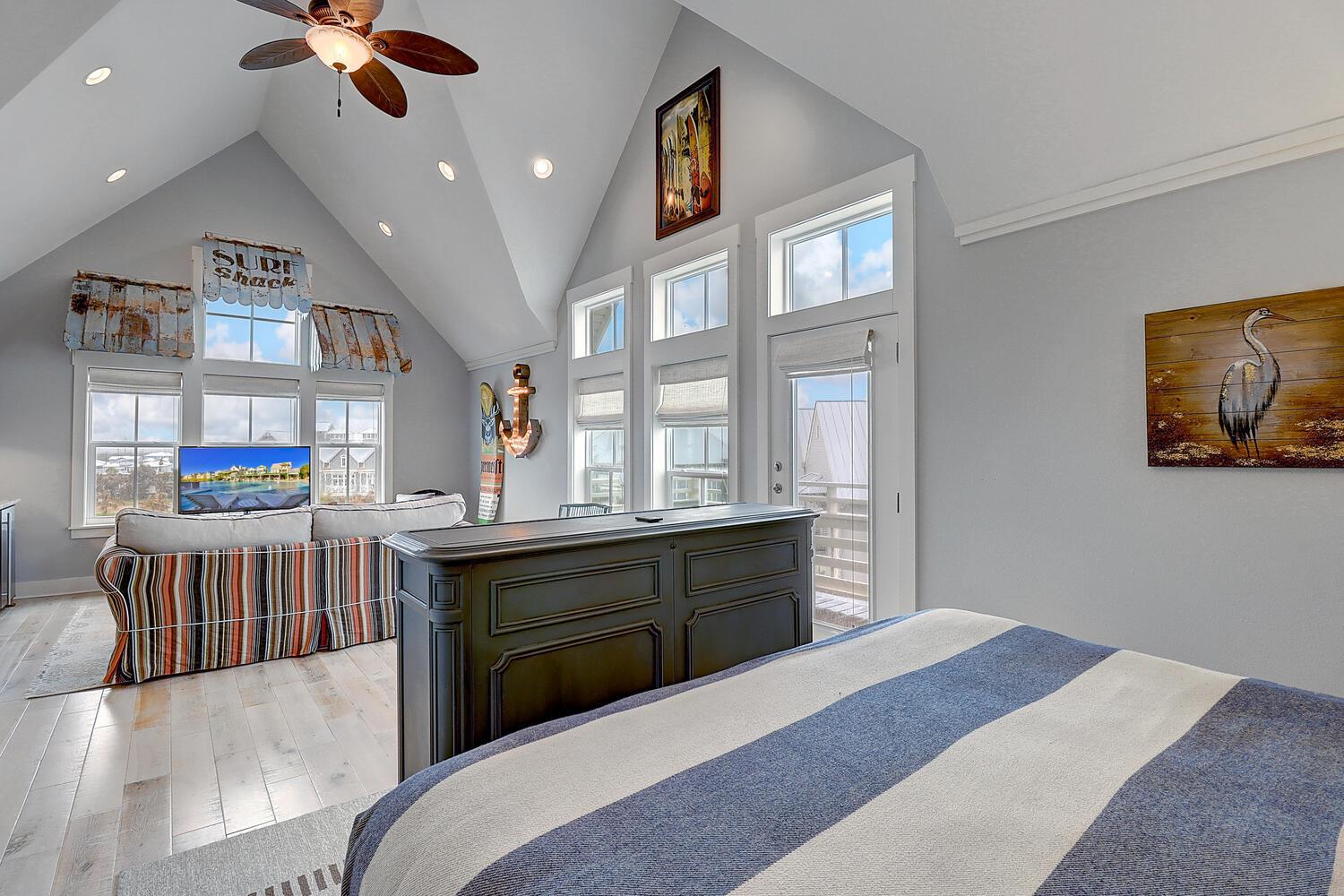 Retractable TV for the Bed