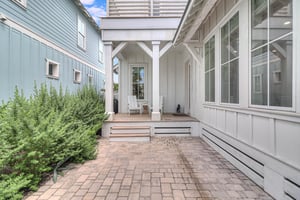 Side Patio off Kitchen