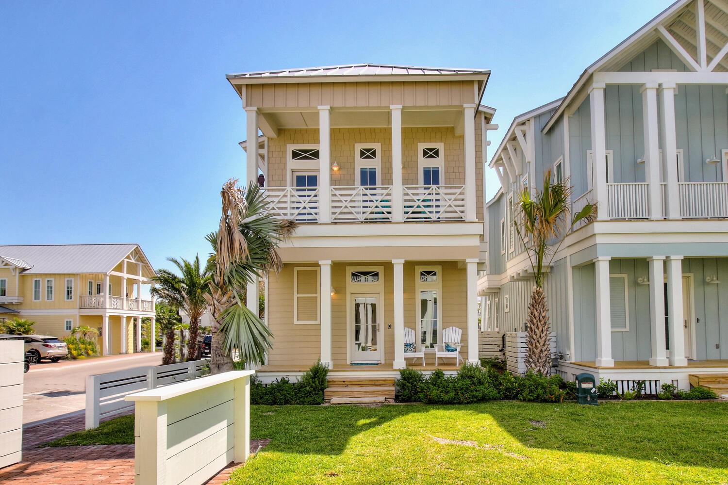 Front of Home on Lawn