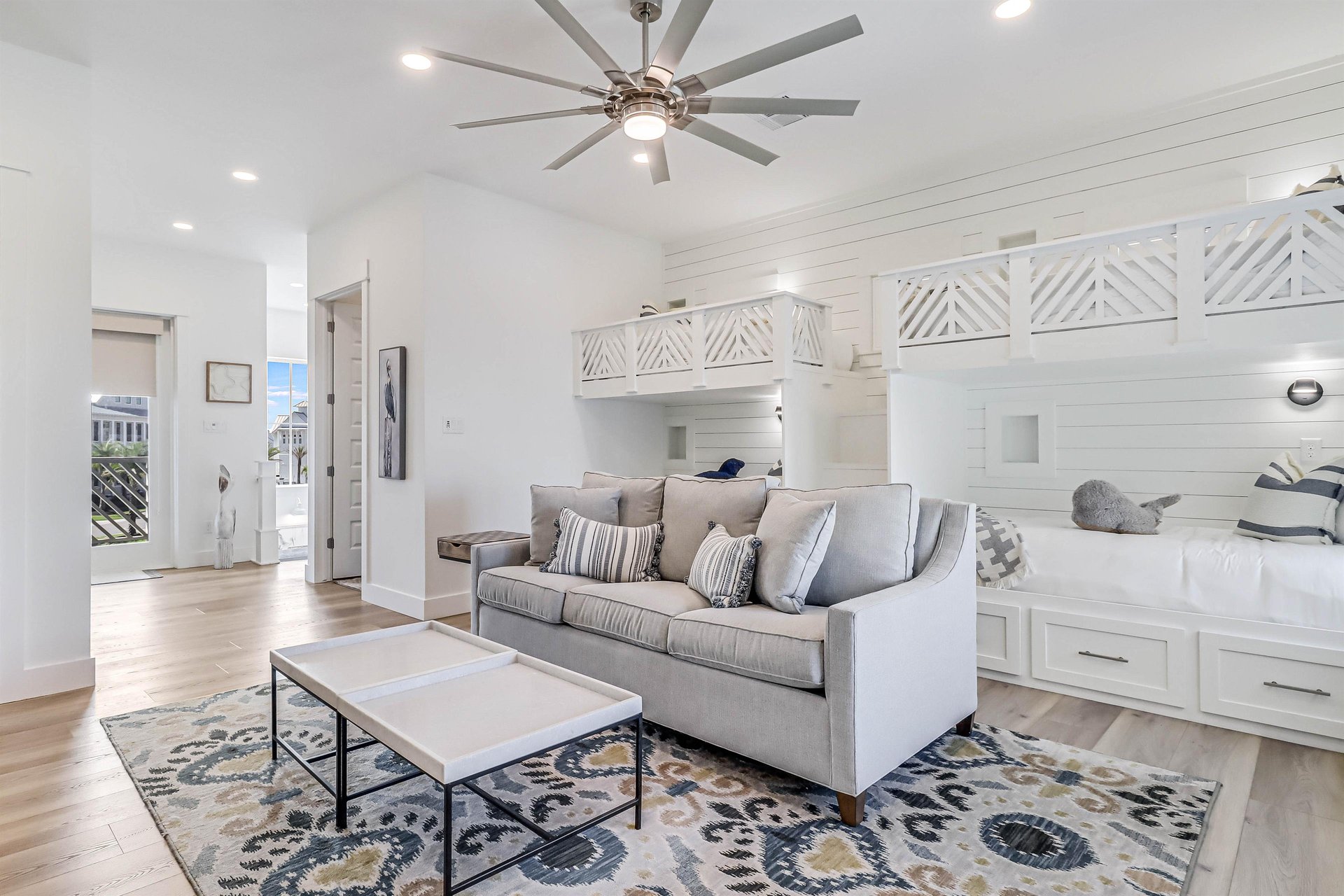 Living Area With Bunk Beds, 2nd Floor