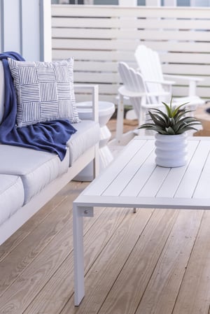 Exterior Seating Area, Back Porch